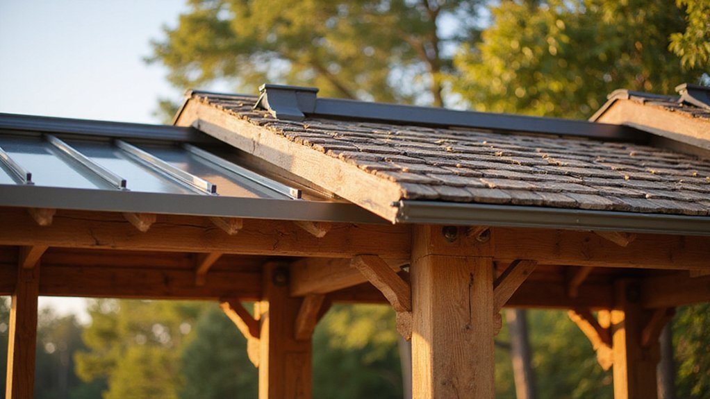 timber frame pavilion roof options