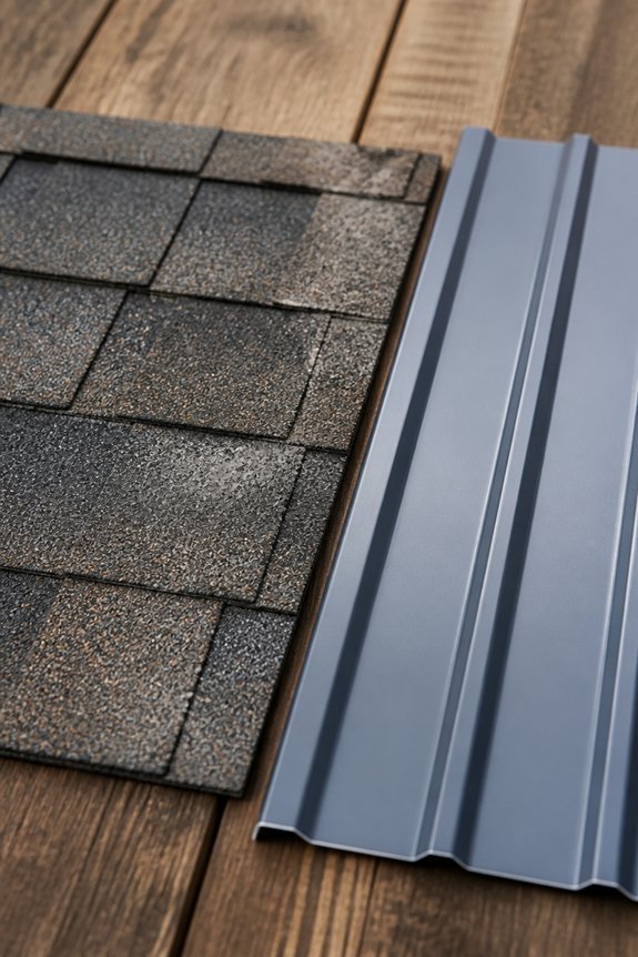 metal roofs outlast shingles