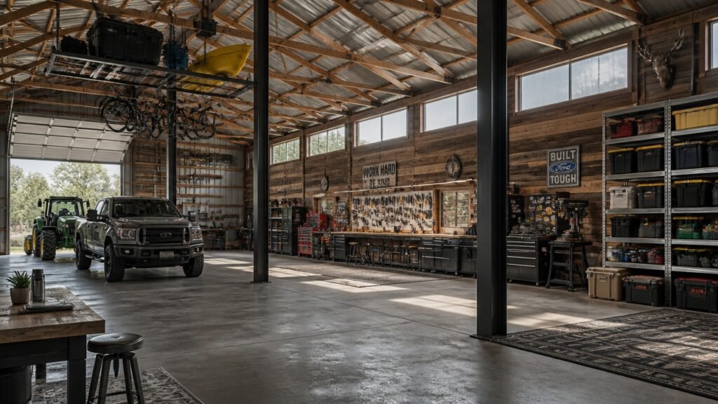 optimize pole barn storage