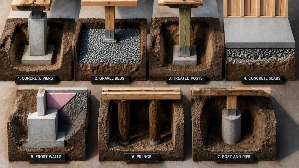 pole barn foundation comparison